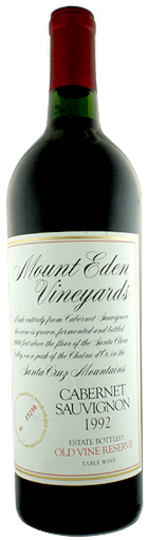 Mount Eden Vineyards Old Vine Reserve Cabernet Sauvignon
