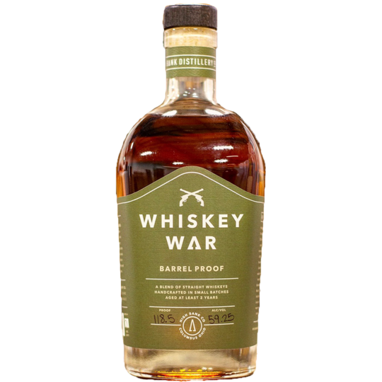 High Bank Co Whiskey War Barrel Proof Blended Straight Whiskey