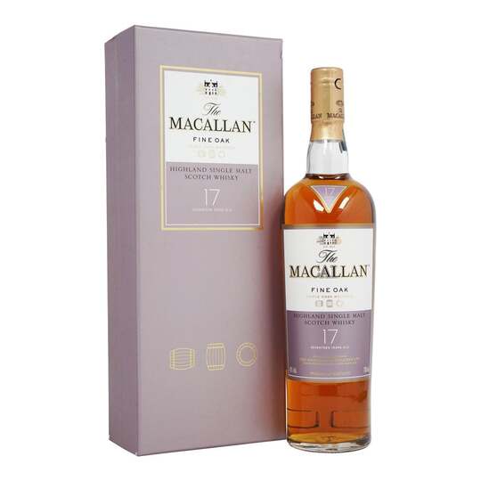 The Macallan Fine Oak 17 Year Old Single Malt Scotch Whisky