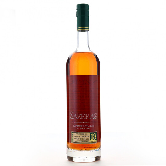 Sazerac 18 Year Old Kentucky Straight Rye Whiskey