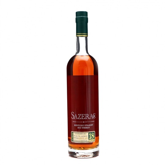 Sazerac 18 Year Old Kentucky Straight Rye Whiskey