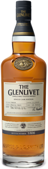 The Glenlivet Single Cask Edition Sherry Butt 16 Year Old Single Malt Scotch Whisky