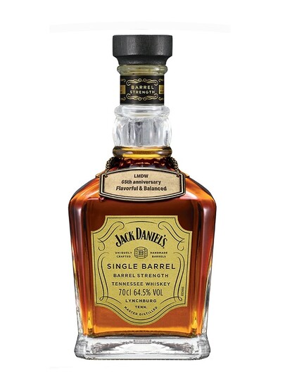 Jack Daniels Flavorful Balanced Single Barrel Strength Whiskey