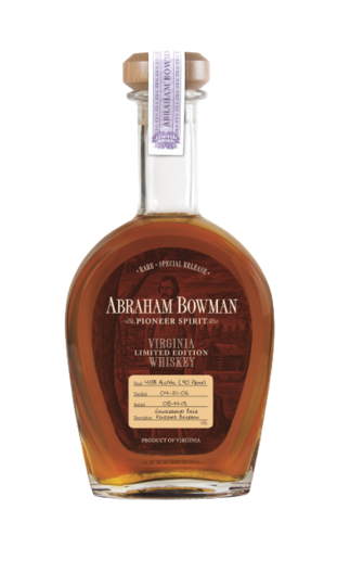 Abraham Bowman Limited Edition Release No 2 Gingerbread Beer Finished Bourbon Whiskey
