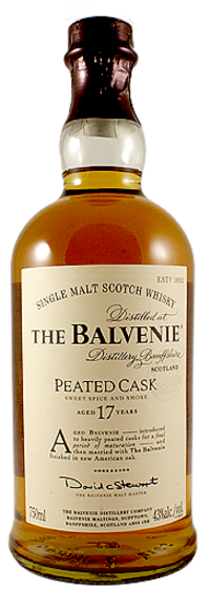 The Balvenie Peated Cask 17 Year Old Single Malt Scotch Whisky