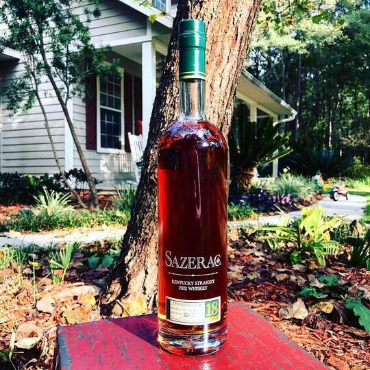 Sazerac 18 Year Old Kentucky Straight Rye Whiskey