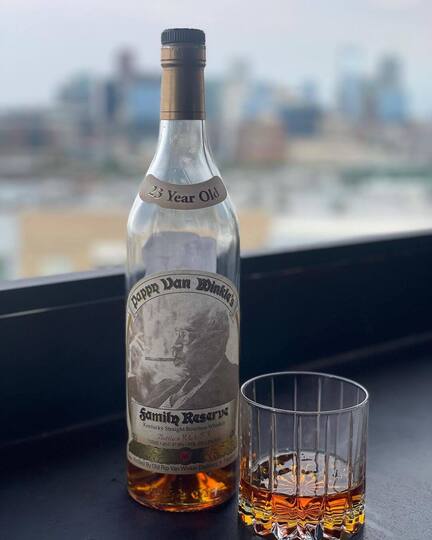 Old Rip Van Winkle Pappy Van Winkles 23 Year Old Family Reserve Bourbon