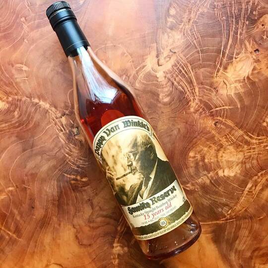 Old Rip Van Winkle Pappy Van Winkles 15 Year Old Family Reserve Bourbon