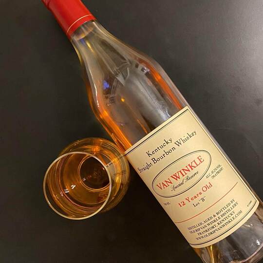 Old Rip Van Winkle Van Winkle Special Reserve 12 Year Old Lot B Bourbon