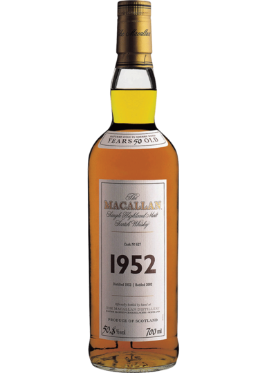 The Macallan Fine Rare 1952 Vintage Single Malt Scotch Whisky
