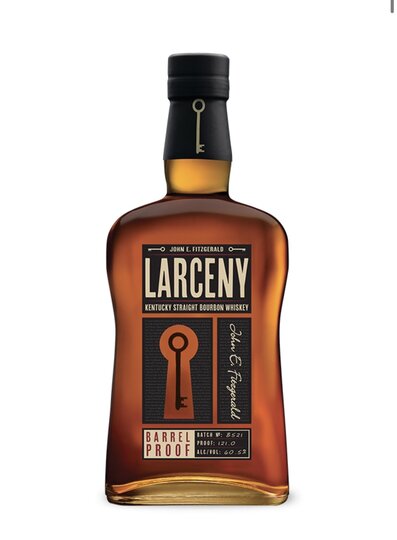 John E Fitzgerald Larceny Barrel Proof Straight Bourbon