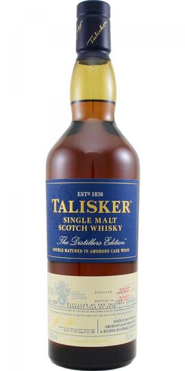 Talisker Distillers Edition Double Matured Amoroso Sherry Cask Wood Single Malt Scotch Whisky