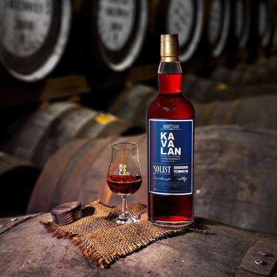 Kavalan Solist Vinho Barrique Cask Strength Single Malt Whisky