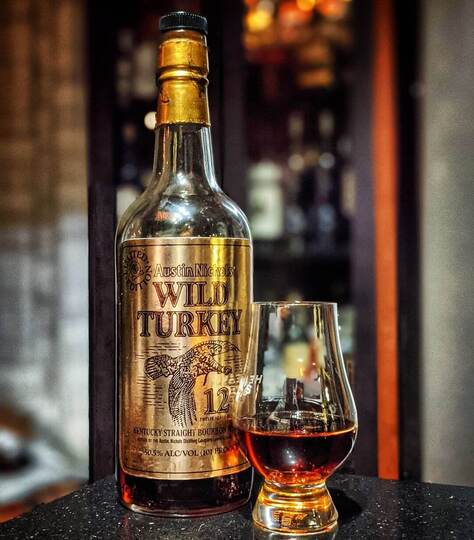 Wild Turkey Cheesy Limited Edition Gold Foil 12 Year Old Bourbon No Box