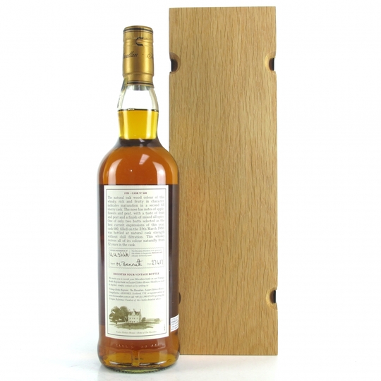 The Macallan Fine Rare 1950 Vintage Single Malt Scotch Whisky