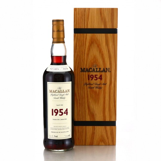 The Macallan Fine Rare 1954 Vintage Single Malt Scotch Whisky