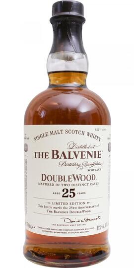 The Balvenie Doublewood 25 Year Old Single Malt Scotch Whisky