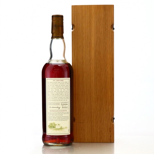 The Macallan Fine Rare 1974 Vintage Single Malt Scotch Whisky