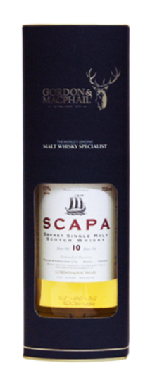 Gordon Macphail Scapa 10 Year Old Single Malt Scotch Whisky