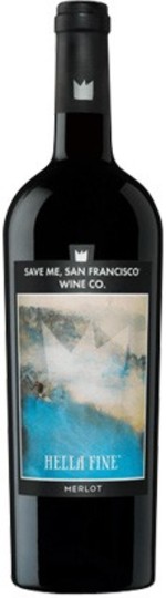 Save Me San Francisco Wine Co Calling Hella Fine Merlot
