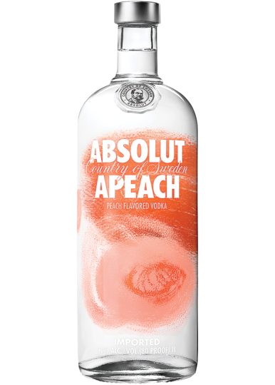 Absolut Apeach Peach Flavored Vodka