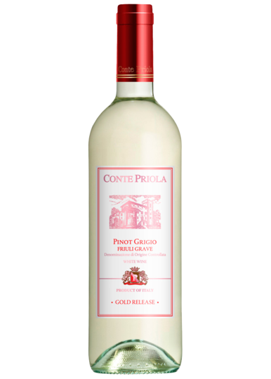Conte Priola Gold Release Pinot Grigio Friuli Grave
