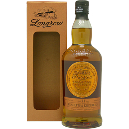 Rundlets Kilderkins Longrow Aged 11 Years Single Malt Scotch Whisky