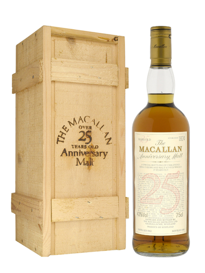 The Macallan Anniversary Malt 25 Year Old Single Malt Scotch Whisky