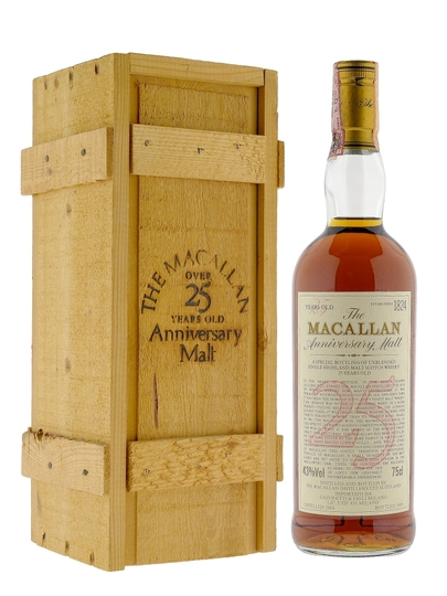 The Macallan Anniversary Malt 25 Year Old Single Malt Scotch Whisky