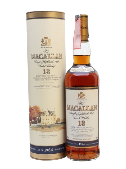 The Macallan 18 Year Old Sherry Oak Single Malt Scotch Whisky