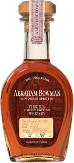 Abraham Bowman Limited Edition Gingerbread Beer Finished Bourbon
