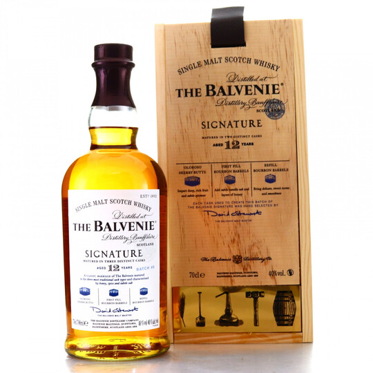 The Balvenie Signature 12 Year Old Single Malt Scotch Whisky