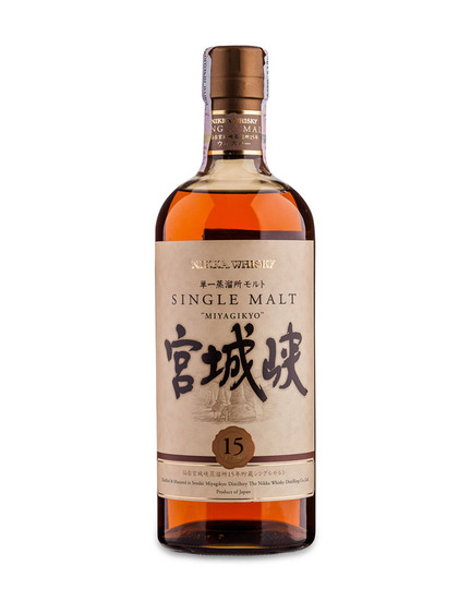 Nikka Miyagikyo 15 Year Old Single Malt Whisky No Box