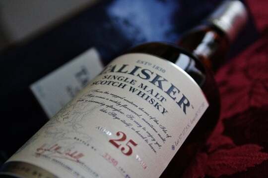 Talisker 25 Year Old Single Malt Scotch Whisky
