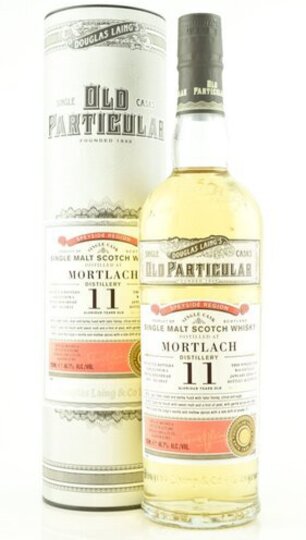Douglas Laings Old Particular Mortlach 11 Year Old Single Cask Single Malt Scotch Whisky