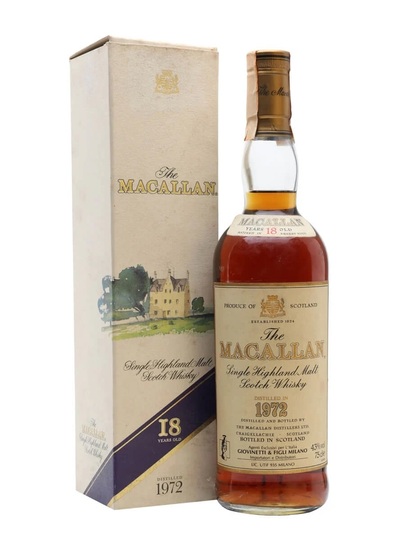 The Macallan 18 Year Old Sherry Oak Single Malt Scotch Whisky
