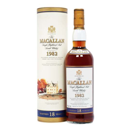 The Macallan 18 Year Old Sherry Oak Single Malt Scotch Whisky