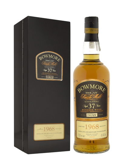 Bowmore 37 Year Old Bourbon Cask Single Malt Scotch Whisky