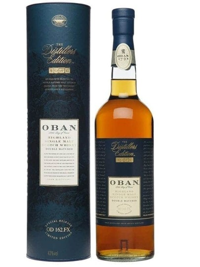 Oban The Distillers Edition Double Matured Montilla Fino Sherry Cask Wood Single Malt Scotch Whisky