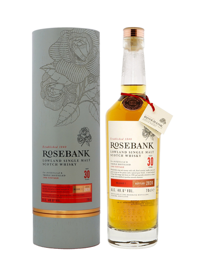 Rosebank 30 Year Old Single Malt Scotch Whisky