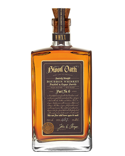 Blood Oath Kentucky Straight Bourbon Whiskey No Box