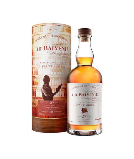 The Balvenie A Rare Discovery From Distant Shores 27 Year Old Single Malt Scotch Whisky
