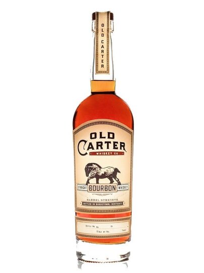 Old Carter Barrel Strength Straight Bourbon Whiskey