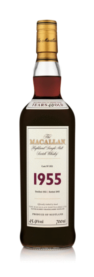 The Macallan Fine Rare 1955 Vintage Single Malt Scotch Whisky
