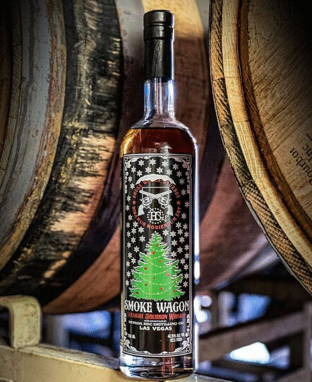Nevada Hc Distilling Co Smoke Wagon Christmas Edition Straight Bourbon Whiskey