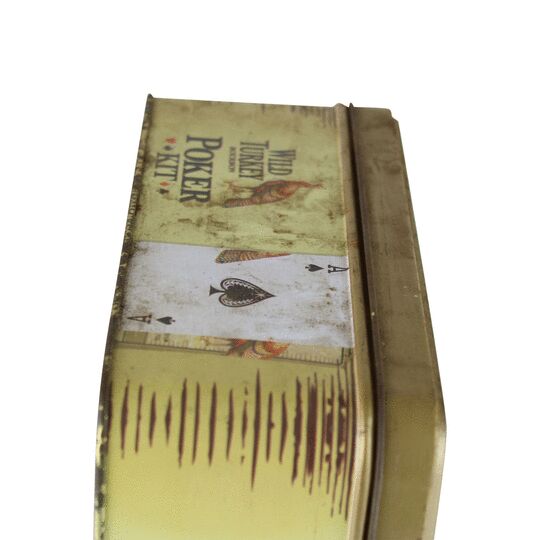 Wild Turkey Poker Set Gift Tin