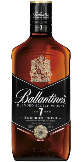 Ballantines Bourbon Finish 7 Year Old Blended Scotch Whisky
