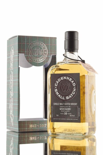 Cadenheads Small Batch Knockdhu 10 Year Old Single Malt Scotch Whisky