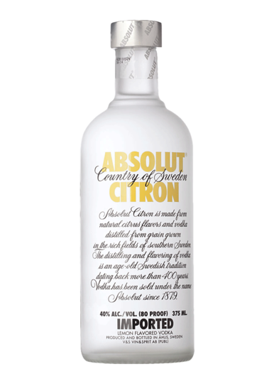 Absolut Citron Lemon Vodka