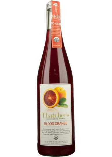 Thatchers Organic Artisan Blood Orange Liqueur